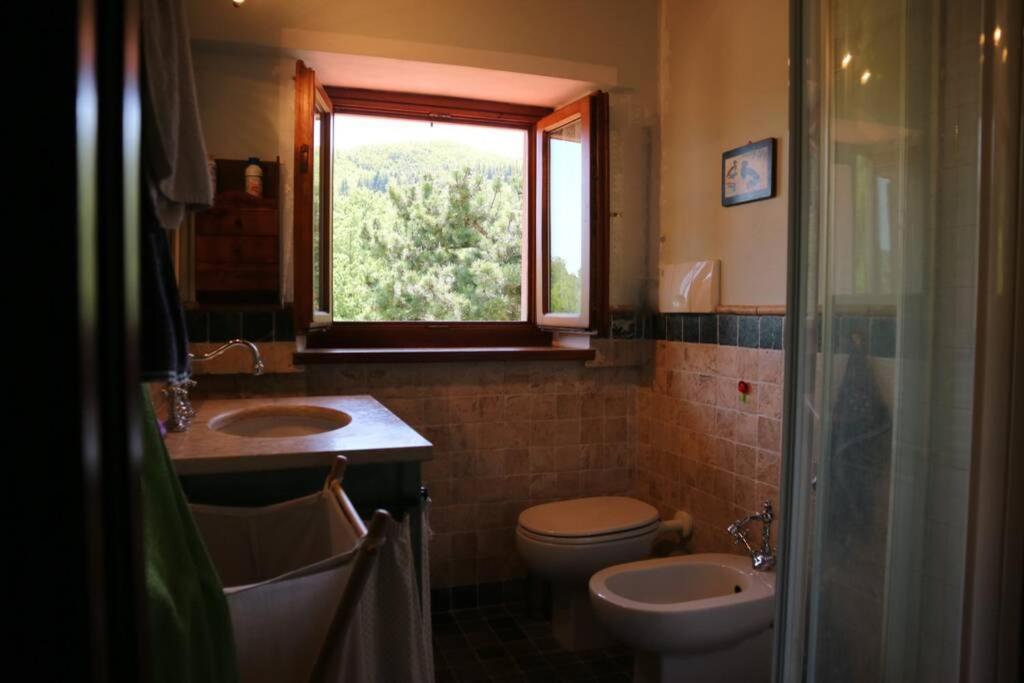 La Sala Vecchia - Lovely Tuscan Holiday House Badia Prataglia, Casentino Valley 치우시 델라 베르나 외부 사진