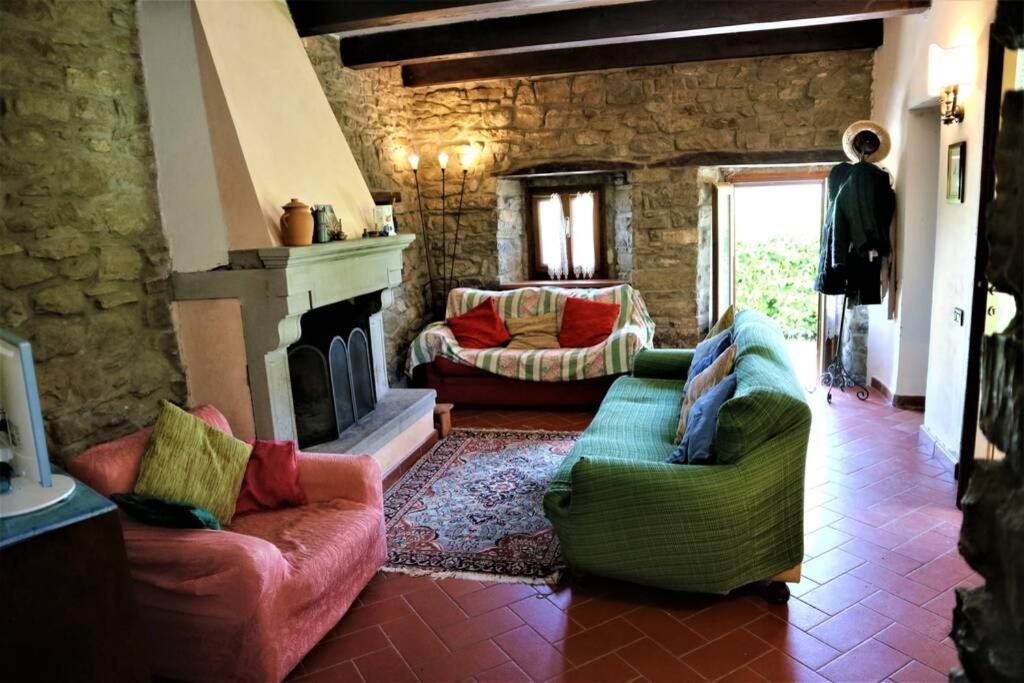 La Sala Vecchia - Lovely Tuscan Holiday House Badia Prataglia, Casentino Valley 치우시 델라 베르나 외부 사진