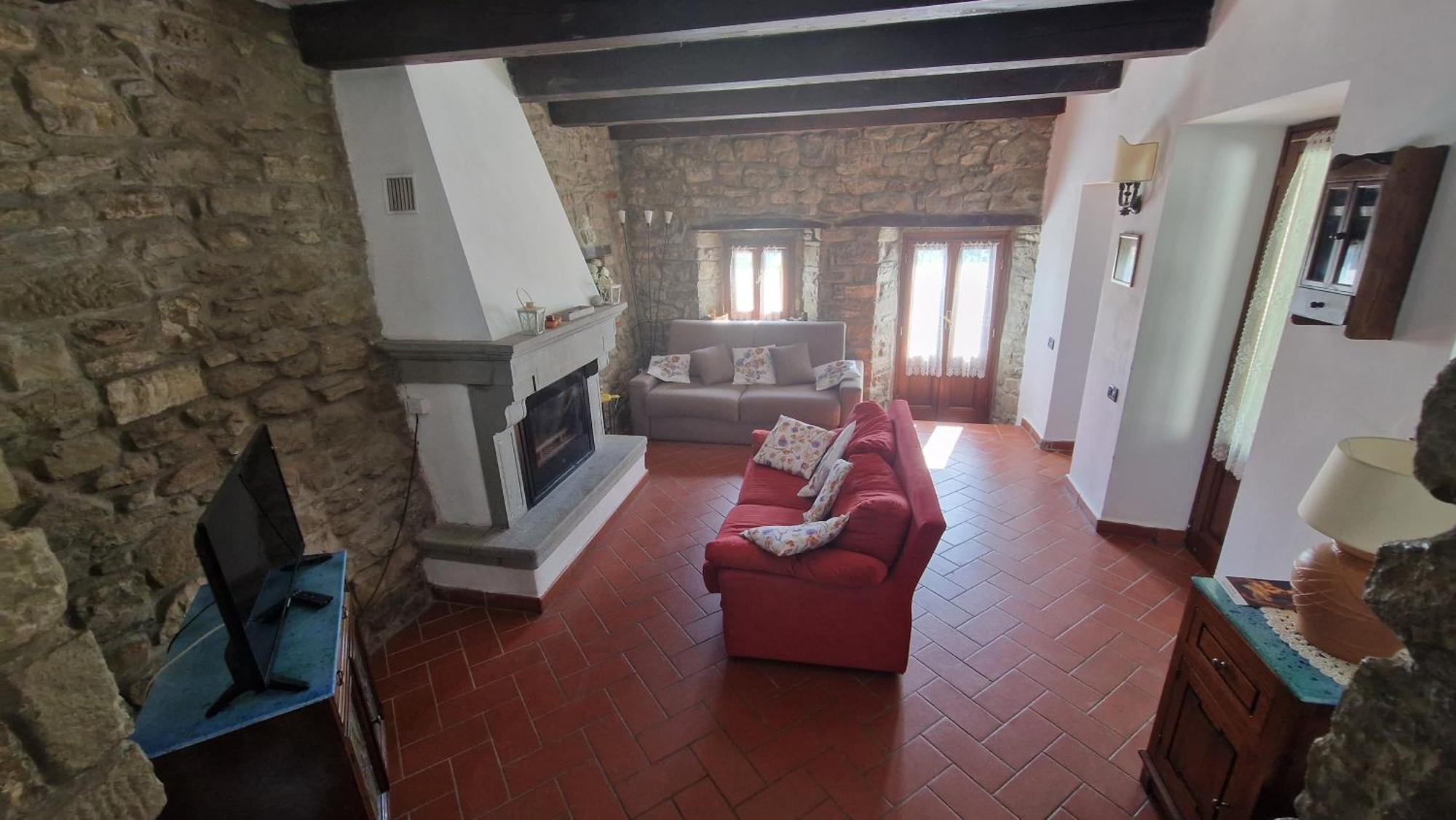 La Sala Vecchia - Lovely Tuscan Holiday House Badia Prataglia, Casentino Valley 치우시 델라 베르나 외부 사진